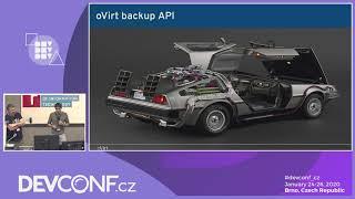 Back to the future - incremental backup in oVirt - DevConf.CZ 2020