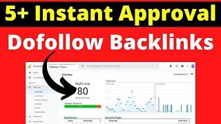 5+ Instant Approval Dofollow Backlinks -100% Dofollow Backlinks 2022 @Seosmartkey