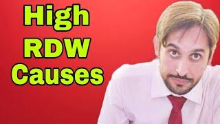 High RDW in Blood Test | High RDW Causes | RDW High