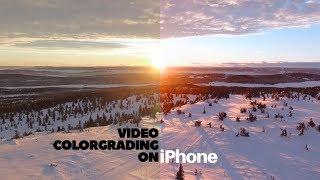 How to Color Grade Videos on iPhone like Professionals | Free LUTs | Film look on iPhone