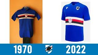 Sampdoria Kit History: 1970-2022