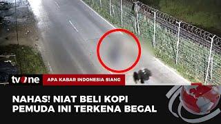 NGERI! Detik-detik Seorang Pria Jadi Korban Begal Hp, Korban Luka Bacok di Punggung | AKIS tvOne