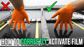 How To CORRECTLY Activate Film (Hydrographics) | Liquid Concepts