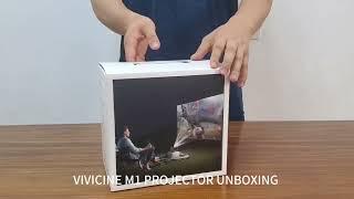 Vivicine M1 3d 4k projector Unboxing