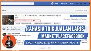 TRIK CARA JUALAN LARIS DI FACEBOOK MARKETPLACE - 2020 TERBARU