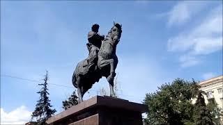 Monument to the founder of Tsaritsyn-Volgograd Grigory Osipovich Zasekin Volgograd Zasekin 創始人紀念碑