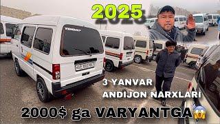 3 YANVAR DAMAS NARXLARI ANDIJON MASHINA BOZORI 2025 VARYANTGA VA NAQTGA ARZON ДАМАС НАРХЛАРИ 2025