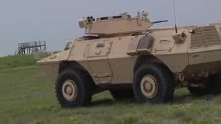 Alabama NG Military Police Train on M1117 Armored Security Vehicle