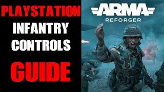 Arma Reforger PlayStation PS5 Console DualSense Gamepad Infantry Controls Beginners Guide 2025