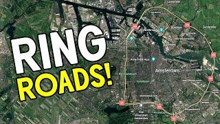 Make Better Freeways!  -  Exploring the Advantages of "Ring Roads" in Cities Skylines