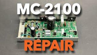 Troubleshooting and Repair of an MC-2100 Including common Component Failure and Diagnosis