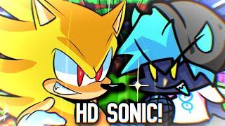 SONIC HD IS SICK! | Friday Night Funkin HD - Sonic Week - FNF MODS [HARD]