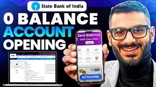 SBI Account Opening Online | SBI | Best Zero Balance Bank Account