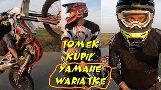 TOMEK KUPIŁ YAMAHĘ WARIATKE  !!! 450CC 55 KUCA NA KOLE!!!