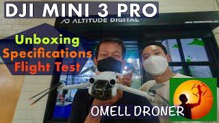 Ang BAGONG DJI MINI 3 Pro: UNBOXING | FIRST FLIGHT | NEW FEATURES | plus BIRD ATTACK