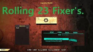 Fallout 76: Rolling 23 Legendary Fixer's.