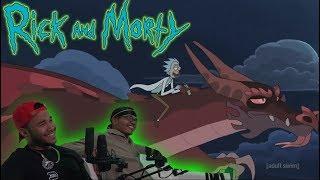 RICK AND MORTY SEASON 4 EPISODE 4 LIVE REACTION | HOW TO TRAIN YOUR DRAGON