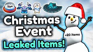 Roblox Christmas Event LEAKS (LEAKED ITEMS) Winter Spotlight