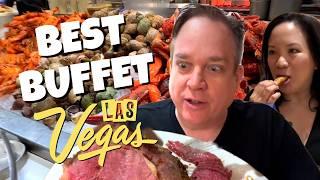 We Ate at the Most EXPENSIVE Buffet in Vegas! HUGE All You Can Eat Bacchanal Buffet Caesars Palace