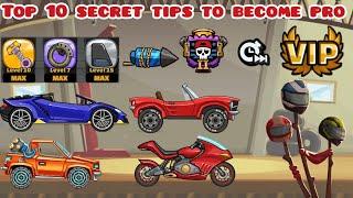 10 TIPS TO BECOME PRO IN HILL CLIMB RACING 2 HOW TO PLAY HCR2 LIKE PRO #hillclimbracing2 #hcr2