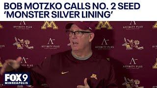 Why Bob Motzko loves that the Gophers are No. 2 seed in Big Ten Tournament