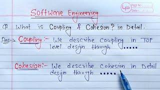 Coupling and Cohesion in Software Engineering | Learn Coding
