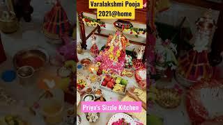 Varalakshmi Pooja 2022@home #varalakshmipooja #poojaathome #lakshmipooja #priyasizzle #subscribe