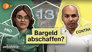 Cash oder Karte: Sollte Bargeld abgeschafft werden? | 13 Fragen | unbubble