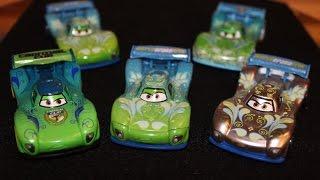 Mattel Disney Cars All Carla Veloso Variations (Ice, Silver, Carnival, Flames) Die-casts