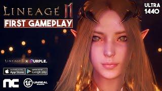 LINEAGE 2M Gameplay PC - Mobile on Ultra 1440p MMORPG on Unreal Engine 4