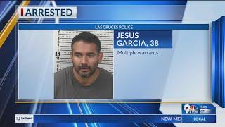 Man arrested with multiple warrants in Las Cruces