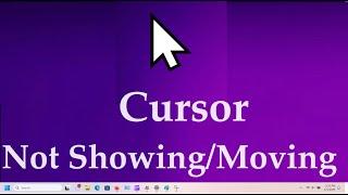 Mouse Cursor Not Showing or Not Moving in Windows 10 or Windows 11 {How to FIX} 3 Methods