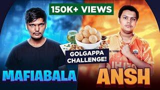 #vlog || UNLIMITED GOLGAPPA CHALLENGE WITH ANSH ||  PANIPURI  CHALLENGE || ME VS ANSH