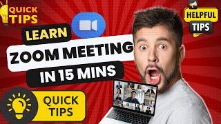 Zoom Meeting Tutorial 2024 | How To Host a Meeting On Zoom | Zoom Video Conferencing Tutorial