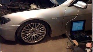 Прокачка Dynamic Drive, Dynamic Drive Control Test BMW E65 E66