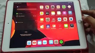 iPadOS 14 Public Beta profile installation on iPad Air 2