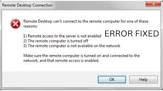 rdp can't connect to remote computer | RDP not connection eror | fix rdp cannot connect error 2022