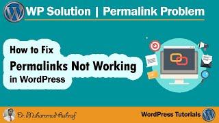 WP Permalink Problem | Website Links Not Working After Changing Permalinks in WordPress | Solution