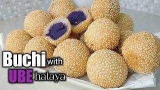 Buchi with UBE halaya by mhelchoice madiskarteng Nanay