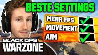 NEUE WARZONE SETTINGS für MEHR FPS & SICHTBARKEIT! (Black Ops 6 Einstellungen)