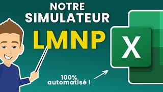 Le MEILLEUR simulateur LMNP - Projection impôts et choix du régime (Micro-BIC ou Réel)