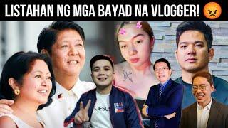 MARCOS MILYON BAYAD VLOGGER! PARA SIRAIN DUTERTE, BULGAR NA