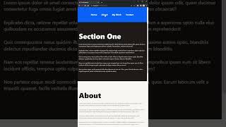Simple single-page smooth scrolling