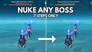 How to NUKE Any Boss With AYAKA !! F2P AYAKA Nuke Showcase !!
