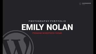 Emily Nolan Wordpress Theme | Create Full Page Slider