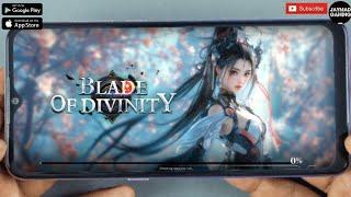 BLADE OF DIVINITY (EN/BETA) 2025 Online-MMORPG Mobile Android-Gameplay