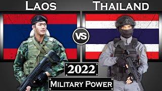 Laos vs Thailand Military Power Comparison 2022 | Thailand vs Laos Global Power