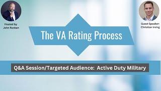 Understanding the VA Rating Process: Top Questions Answered for Active Duty Service Members