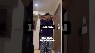 Yog Namaskar 14/21 yoga challenge #yoga #youtubeshorts #shorts #innerpeace #surat #citylife