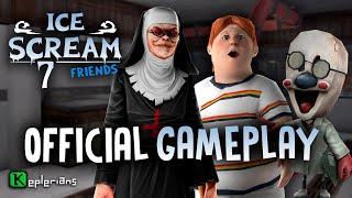 ICE SCREAM 7 Full GAMEPLAY  PLAY as LIS, MIKE & CHARLIE  EVIL NUN in the FACTORY  CHALLENGE